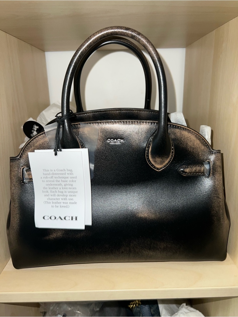 Coach love leather empire 28